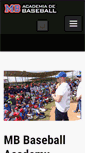 Mobile Screenshot of mbbaseballacademy.com